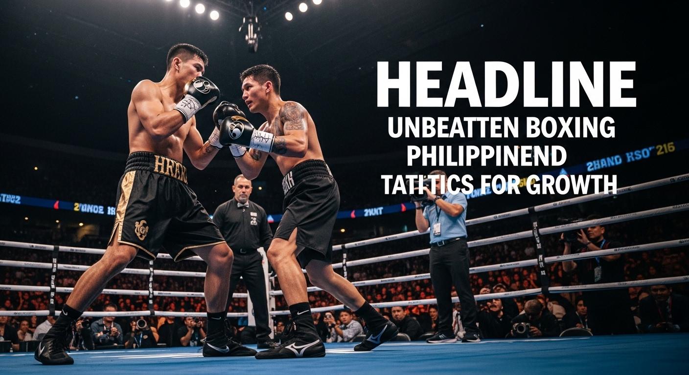 Filipino boxers training in a Manila gym, focus and discipline in motion