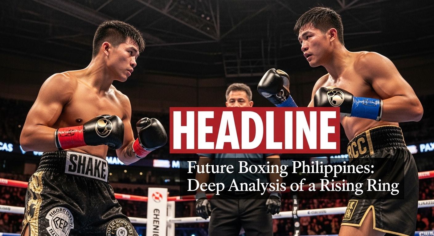 Young Filipino boxers training in a gym, symbolizing the future Boxing Philippines.