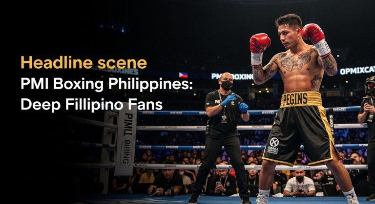 Filipino boxer in a PMI Boxing Philippines event.